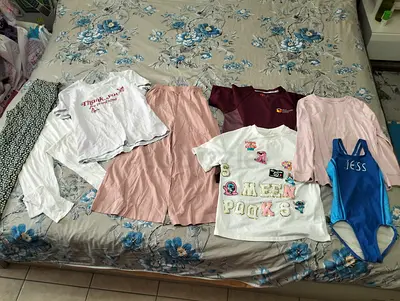 All for 10 AED clothes for girls 8-10 years old Location Al barsha 1