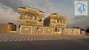 Own a classic villa for sale in Al Helio 2 area – Ajman. Excellent location opposite the mosque, c