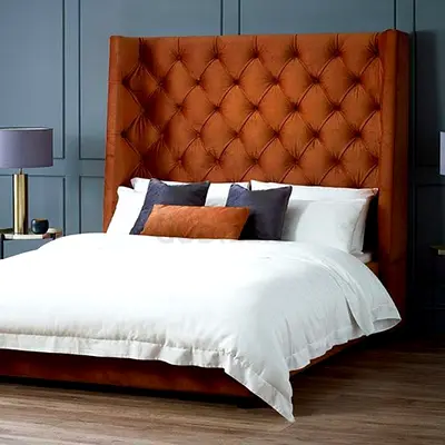 Elegant Upholstered Bed