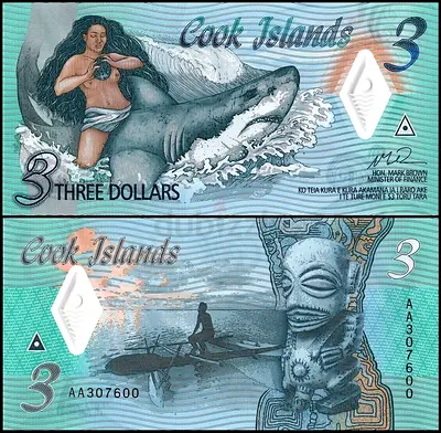 Banknotes Cook Islands