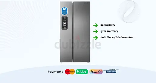 Krome 600L Refrigerator with Warranty