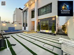 Villa for sale in Al-Aliya, ready to move in, close to all services, with luxurious designs.
