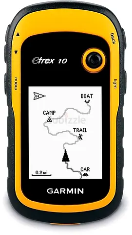 GARMIN Waterproof ETREX 10 Worldwide | 2.2” Diagonal Monochrome Sunlight-readable