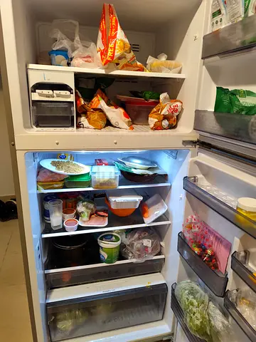 Well-Used Refrigerator for Sale