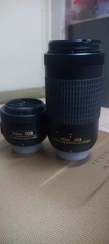 Nikon DX Lenses  2 Set, 35 mm 1.8 and 70 to 300 ,