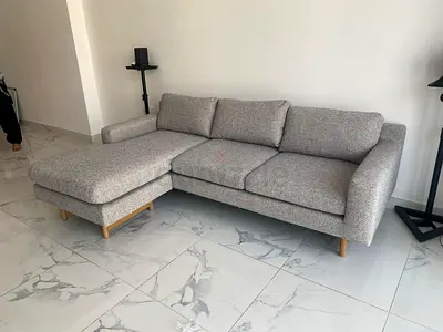 L-Shaped West elm Eddy sofa
