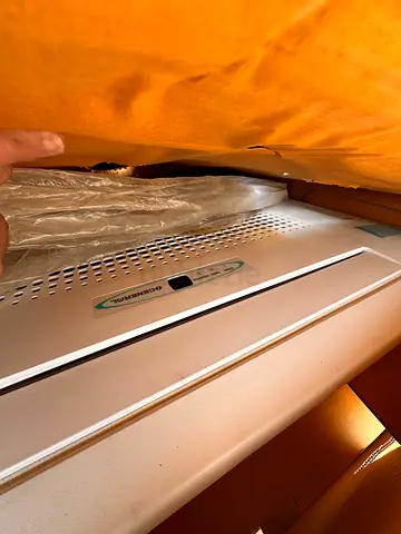 Ogeneral cassette indoor unit 45000 BTU AC , not dc