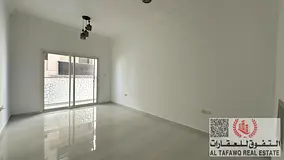 One bedroom, living room, balcony, and two bathrooms are available