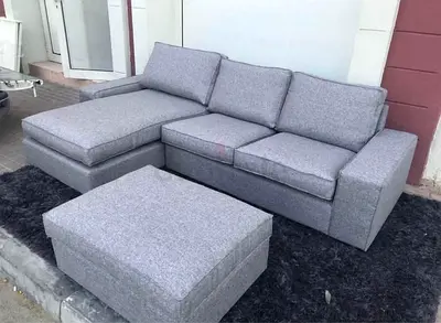 Kivik light Grey Ikea sofa