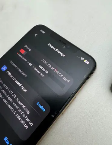 Iphone 11 pro max no damage only screen protector has scraches about a year and a half ago