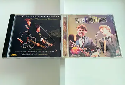 2 Everly Brothers Music CD’s