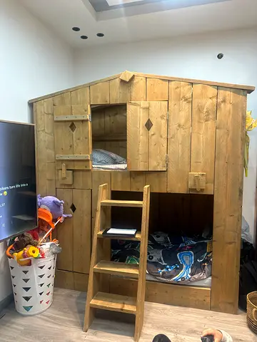 Bunk bed wooden