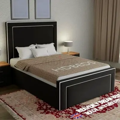 Elegant Black Bed