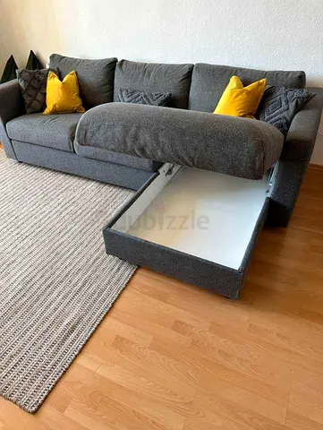 Almost new Ikea Vimle Sofa dark gray