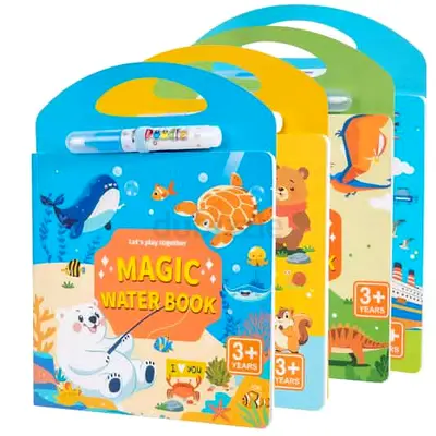 Magic Water Book Set for Kids 4 books