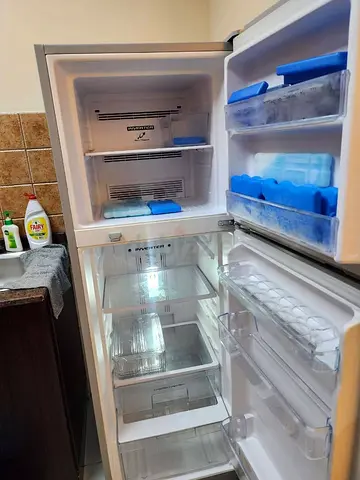 Hitachi brand 2 door fridge freezer