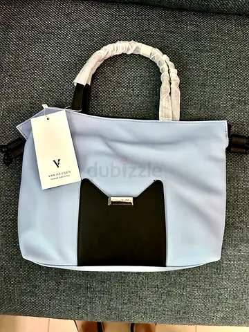 Blue Handbag by Van Heusen