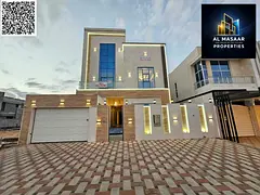 Luxury villa in Al Bahia, two floors and a roof, price includes registration and ownership fees for