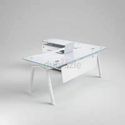 Modern Glass Study Table