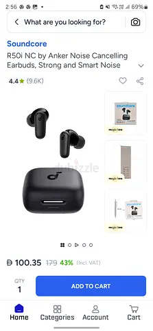 Anker Soundcore R50i NC True Wireless Earbuds