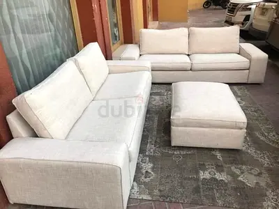 Kivik 3+2 Sofa with footstool