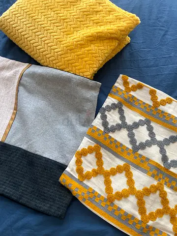 2 pillow covers 1 throw Brand new!