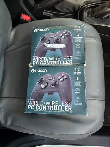 Nacon Wired/Wireless PC Controller - Brand New 2 pieces