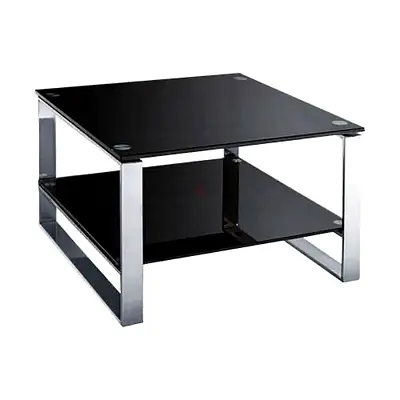 Sleek Modern Glass Coffee Table