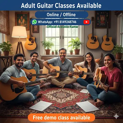 Professional Guitar Classes | Beginners to Advanced