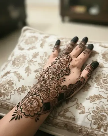 Henna designing