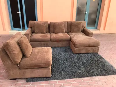 CrateBarrel axis feather 🪶filled L Shape Sofa