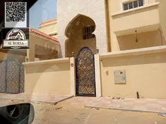For rent in Rawda 1, a furnished villa with 5 master bedrooms, a majlis, two living rooms, a spaciou