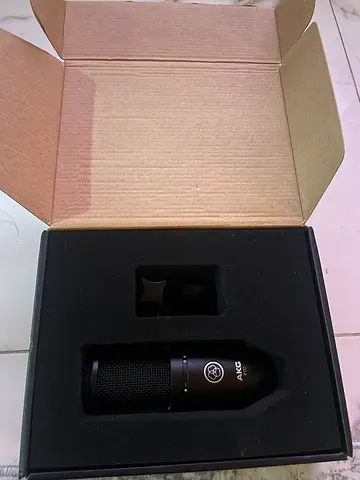 AKG condenser microphone