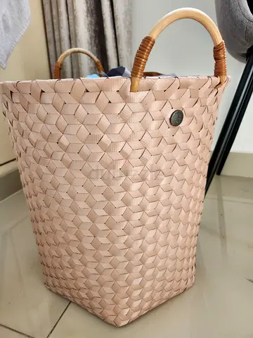 Handed By offers woven storage basket Handmade with sustainable material