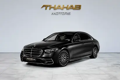 2021 | MATTE BLACK | AWD 4MATIC | MERCEDES-BENZ S-CLASS S 500 | FULL OPTION | PERFECT CONDITION