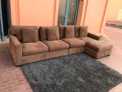 Premium Quality CrateBarrel Axis feather 🪶 filled Sofa perfect Condition