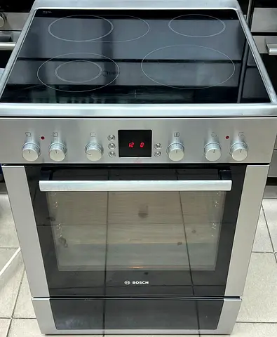 Bosch latest model full electric ceramic 4 hobs cooking range oven fan stove 60x60