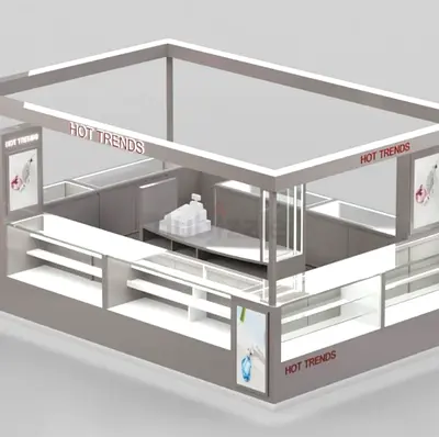 Luxury perfume kiosk