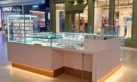 Beautiful jewellery kiosk
