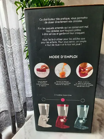 Cereal dispenser new