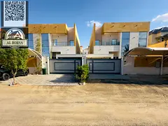 🏡 For sale or rent: Villa in Al Muwaihat 3, modern design, 5 bedrooms, 2 living rooms, 2 kitchens