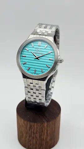 GF Ferre GF170087G watch with a turquoise dial