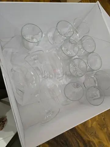 Set of Elegant Glassware