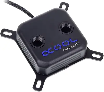 Alphacool Eisblock XPX Cooler for Intel/AMD CPU - 10cm, Desktop, Server Compatible