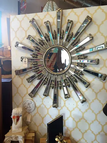 2k THE ONE Vintage Sunburst Mirror