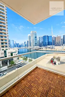 Upgraded &amp; Stylish Fully Furnished | Canal &amp; Burj Khalifa View | Perfect for End-Use or Inve