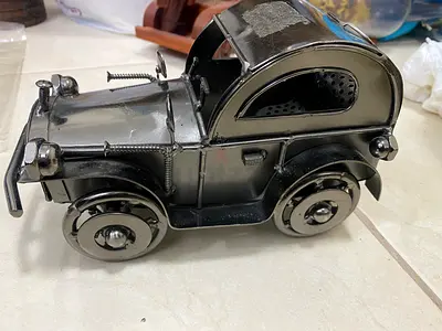 Metal vintage car mode 8inch length