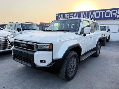 Toyota Prado 2.8L 2026 Mid All Rounder White Diesel Inside Beige