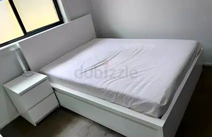 Ikea double bed Size 140×200 with mettres available in perfect condition