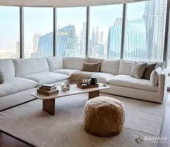 Luxury 3BR + Maid | Fully Furnished | Burj Khalifa | High Floor